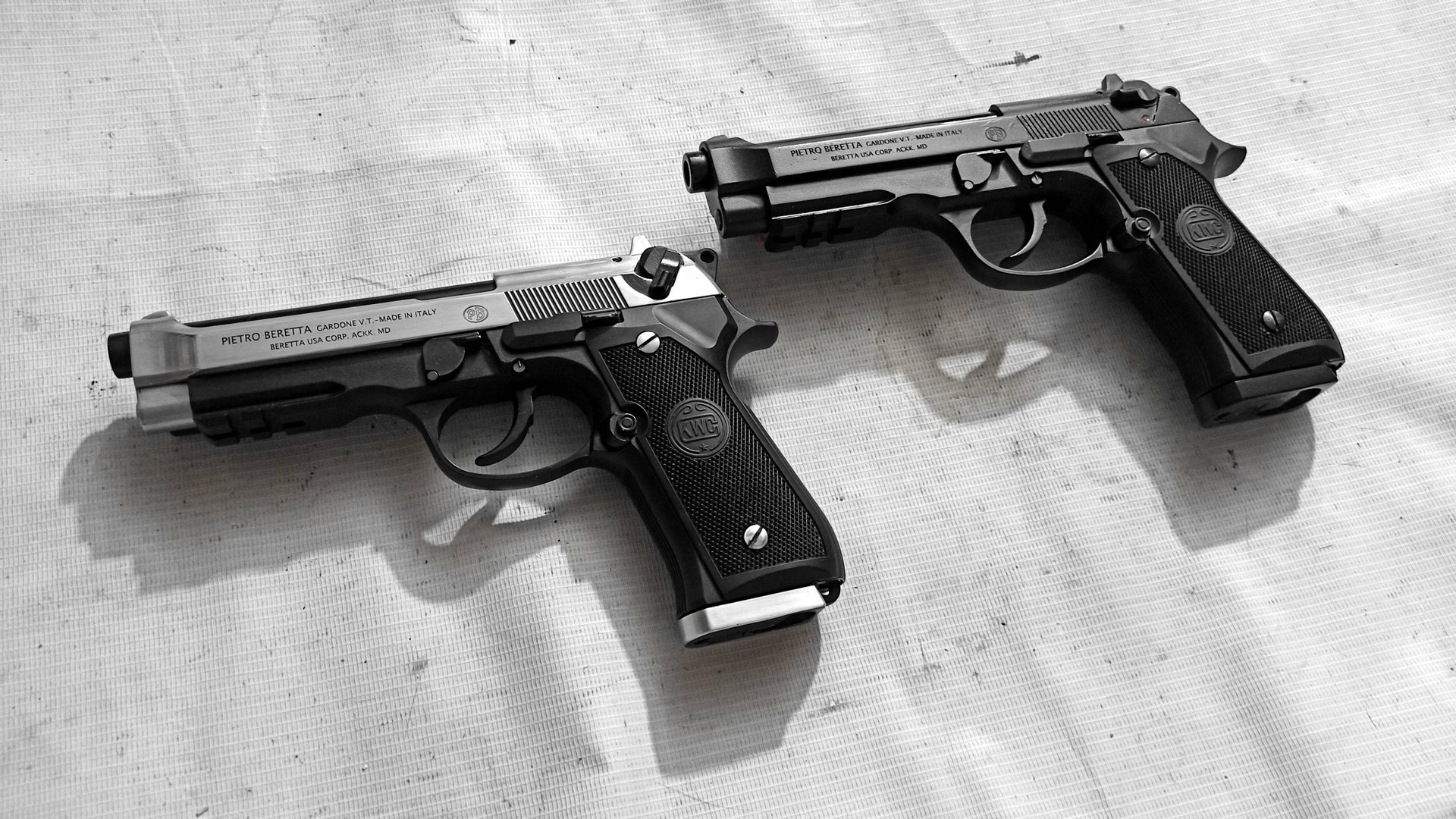 KWC BERETTA M92 (92A1) - ЛУЧШИЙ CO2 BLOWBACK FULL AUTO ПИСТОЛЕТ ОТ А ДО Я смотреть онлайн