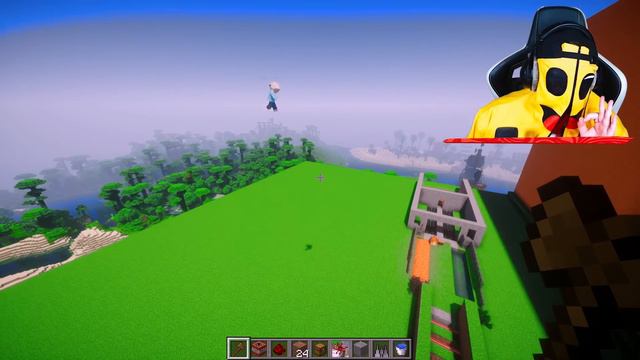 Ich PRANKE NOOB mit 5000 IQ FALLE in einem FALLEN BAU BATTLE in Minecraft! смотреть онлайн
