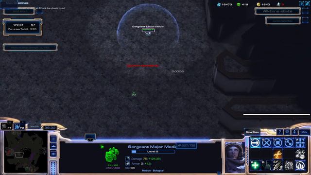 Testing the Team Game Reward ! Advanced Medic / Zombie World unity Test Starcraft 2 arcade смотреть онлайн