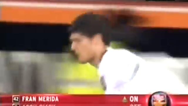 Fran Merida first appearance for Arsenal смотреть онлайн