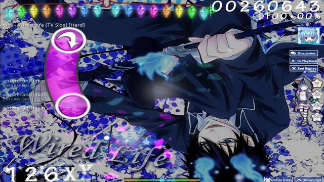Osu! Wired Life [Hard] + Hidden [SS] смотреть онлайн