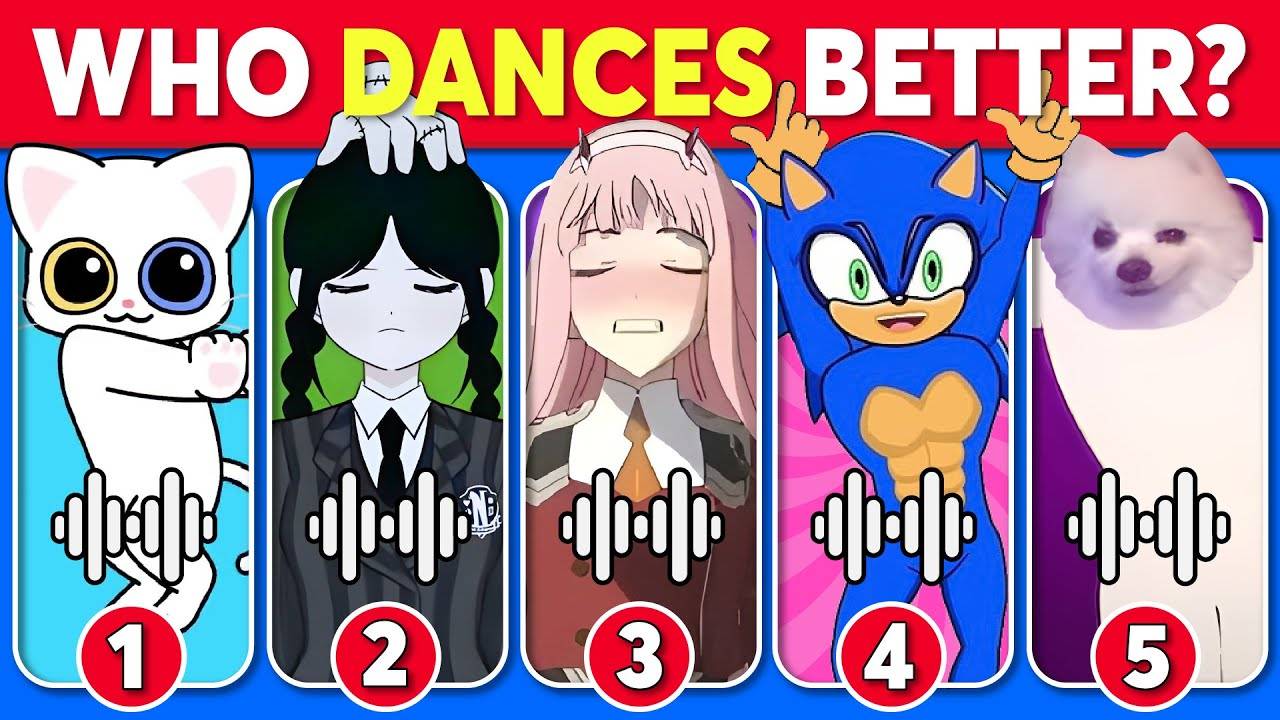 Who DANCES Better_ 💃🎶 Toca Toca Dance Edition 🕺 Wednesday, Sonic, Gabe The Dog