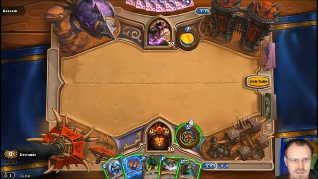 Hearthstone Arena #264 Part 1 (Warrior) смотреть онлайн