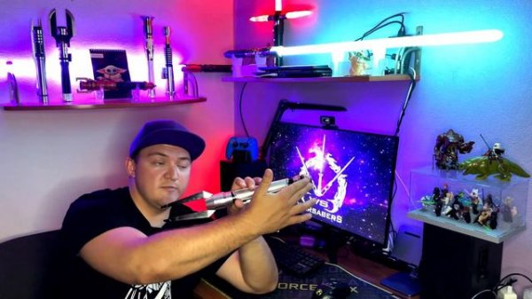 Обзор светового меча Falcon | Мастерская WarSabers - Световые мечи "Ученик"