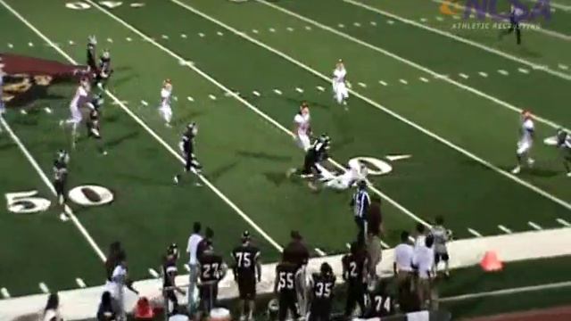 Karl Gibson II #34 Mathis Pirates Varsity Football Mid Season Highlights 2015 смотреть онлайн