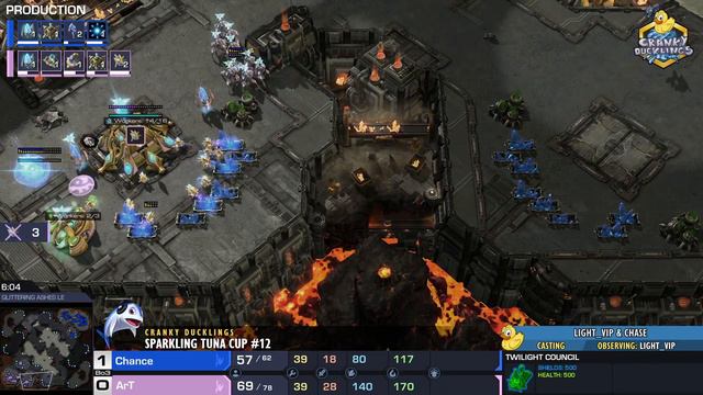ArT vs Chance - PvP | Sparkling Tuna Cup #12 | Weekly StarCraft 2 Tournament смотреть онлайн