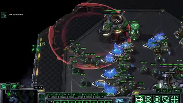 StarCraft 2 - TvT - Terran Bio Style vs Mobile Mech Style - Horizonz POV смотреть онлайн