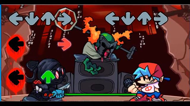 #fridaynightfunkin #fnf ХЭНК И ТРИККИ ПРОТИВ БОЙФРЕНДА! Friday Night Funkin' Прохождение