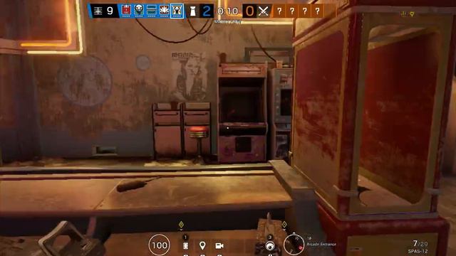 Farcry Blood Dragon easter egg in Rainbow 6 Siege смотреть онлайн