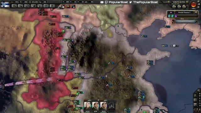 Hearts of Iron IV [Greater Finland | custom AI peace mod] Part 16 - Let the manpower flow! смотреть онлайн