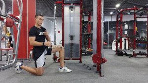 Тяга нижнего блока 1 рукой