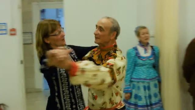 Импровизированная подтанцовка - Виктор Власов и Ольга Родионова смотреть онлайн