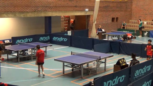 Alexander Sønderby Hansen, HGI Bordtennis - SISU Århus Open - 15-16.10.2016 смотреть онлайн
