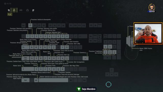 Usando Teclado e Mouse em GHOST RECON BREAKPOINT - Comandos do TM e Joysticks смотреть онлайн