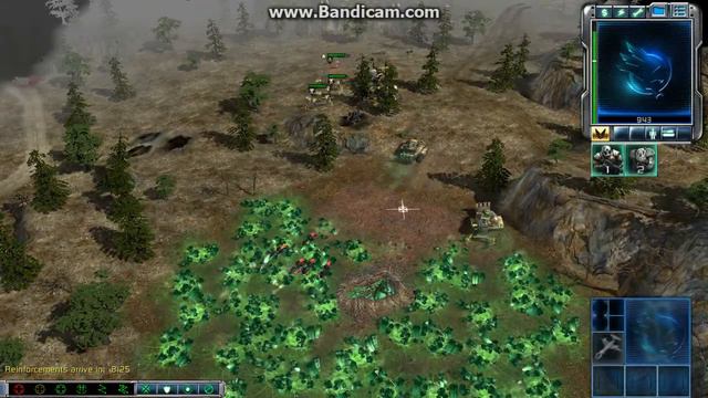 C&C3:Tiberium Wars, GDI mission map: Cold reception (preview 2) смотреть онлайн