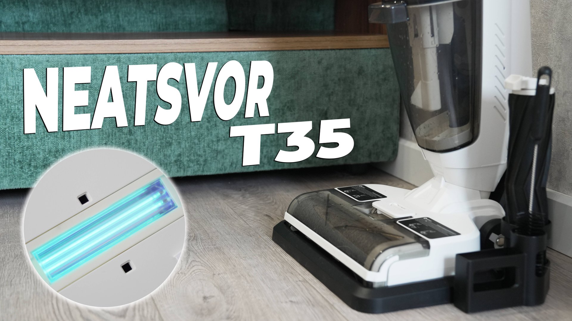 Neatsvor T35: моющий вертикальный пылесос, которым можно чистить ковры🔥 ОБЗОР и ТЕСТ✅ смотреть онлайн