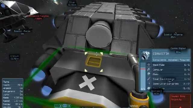 Space Engineers connector issue смотреть онлайн