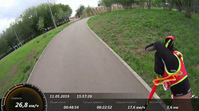 Этап в Марьино с наложением скорости смотреть онлайн