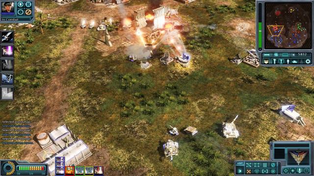 Command & Conquer Generals Evolution | 2 USA vs 4 Hard Enemies | General Alexander смотреть онлайн