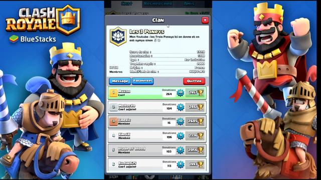 REJOINS NOUS ! Création du clan abonnés sur Clash Royale смотреть онлайн