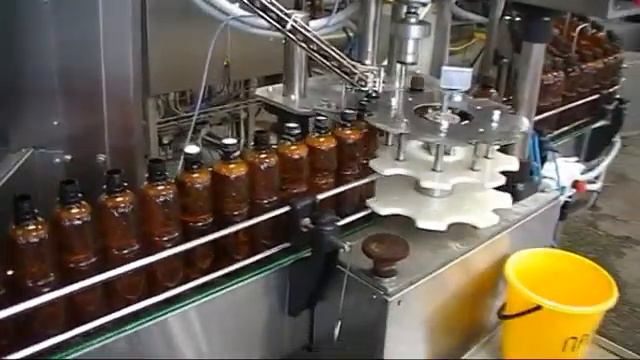 1500 Бут/час Автоматическая линия розлива пива в ПЭТ тару объемом 0,5-2,0л