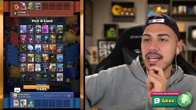 100%... REAZIONE al GIOCATORE più FORTE di SEMPRE di CLASH ROYALE! смотреть онлайн
