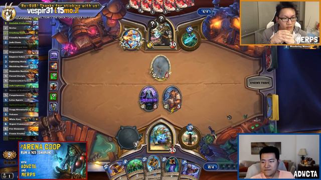 Hearthstone Arena Coop #165 (Shaman) смотреть онлайн