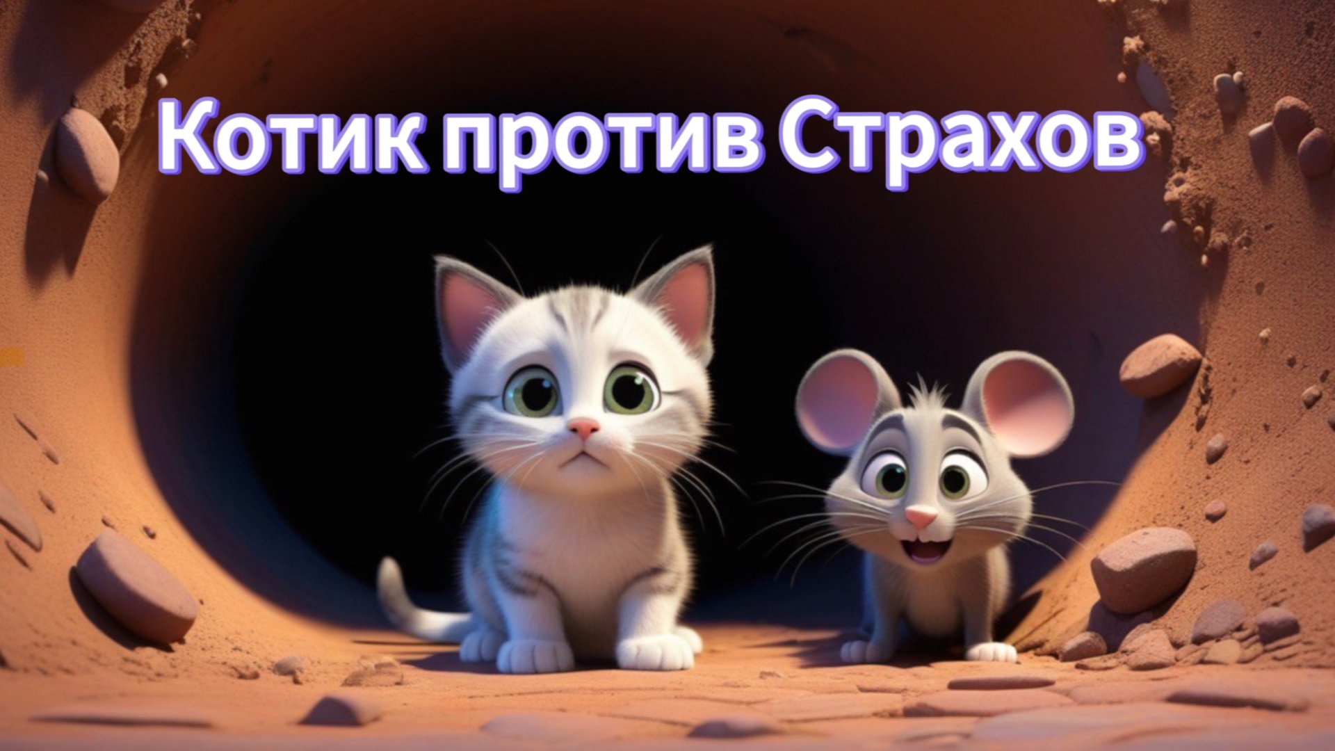 Сказки на ночь для малышей | Котик и его Друзья: Вместе против Страхов | Слушать сказки перед сном смотреть онлайн