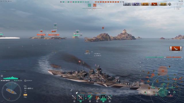 World of Warships- Tirpitz Just get the win смотреть онлайн