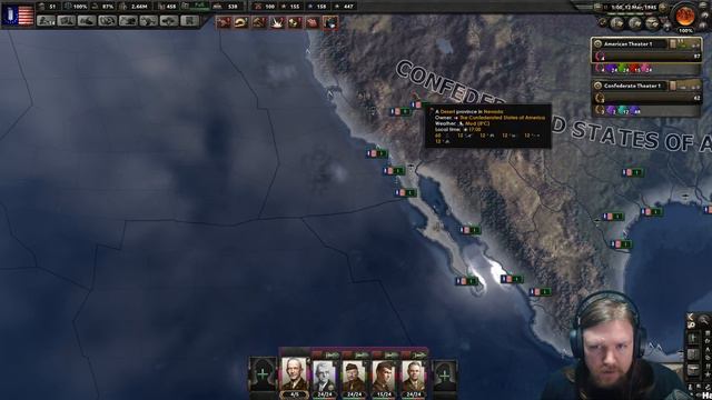 Hearts of Iron IV | Man the Guns - Confederate States of America | 27 смотреть онлайн