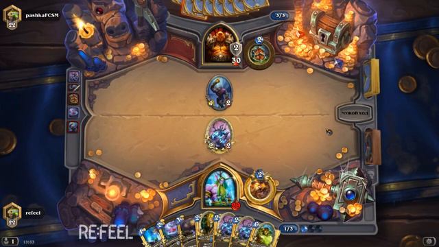 [Hearthstone] Создаём ЗОЛОТОГО ЧУДАСТЕРА! смотреть онлайн