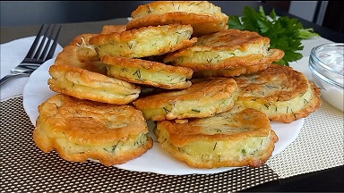 КАБАЧКИ в ХРУСТЯЩЕМ КЛЯРЕ на сковороде Простой рецепт нежного блюда всего за 15 минут. смотреть онлайн