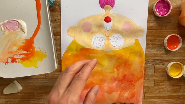 КАК НАРИСОВАТЬ ПРОСТО ПОРТРЕТ. ДЛЯ ДЕТЕЙ ШАГ ЗА ШАГОМ. РИСУЕМ ЯРКИЙ ПОРТРЕТ смотреть онлайн