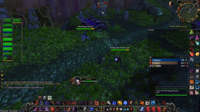 WoW Classic fury warrior warrior Warsong Gulch partial premade vs partial premade смотреть онлайн