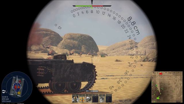 Tiger H1 Gameplay | Defending A Point | War Thunder смотреть онлайн