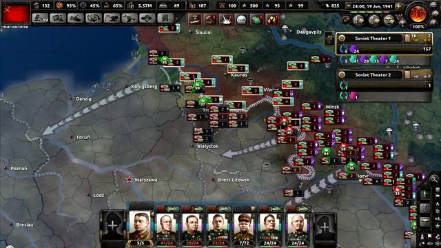 [12] Hearts of Iron IV - Fuhrerreich - USSR (Molotov) - Push them out of the Motherland! смотреть онлайн