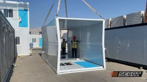 Универсальный складной бытовой модуль Sekat