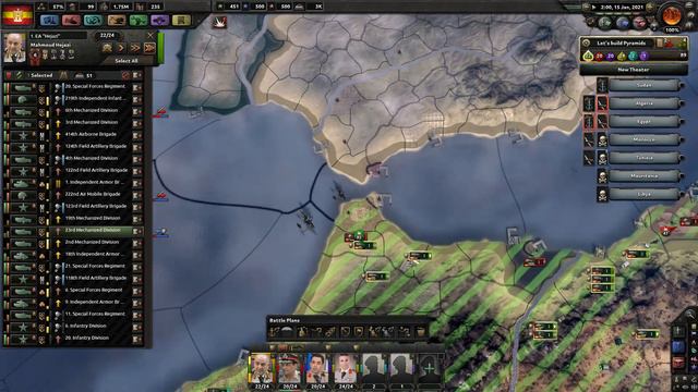 Hearts of Iron 4 - Modern Day Mod 2017 - Communist Egypt - Are we winning?! #5 смотреть онлайн