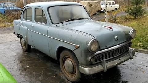 Москвич-407 1960 г.в. Первый запуск спустя 20 лет! смотреть онлайн