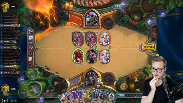 Togwaggle in Warlock? (This Combo is SO DUMB) | Descent of Dragons | Wild Hearthstone смотреть онлайн