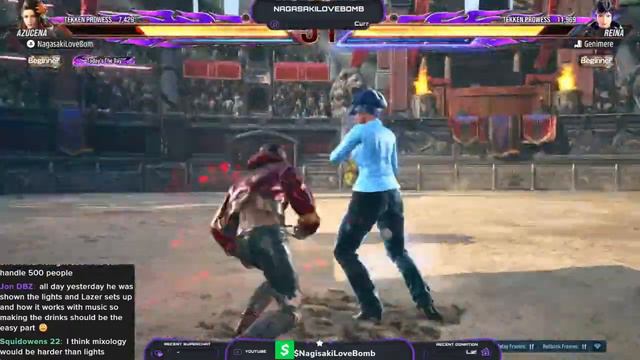 Tekken 8.  Ghost Practice + Online Matches.