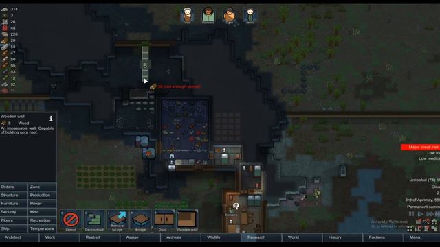 Rimworld One Colonist Start Part 4 смотреть онлайн