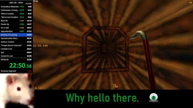 Half-Life (WON) Scriptless Any% Speedrun 44:38.387 IGT [Old PB] смотреть онлайн