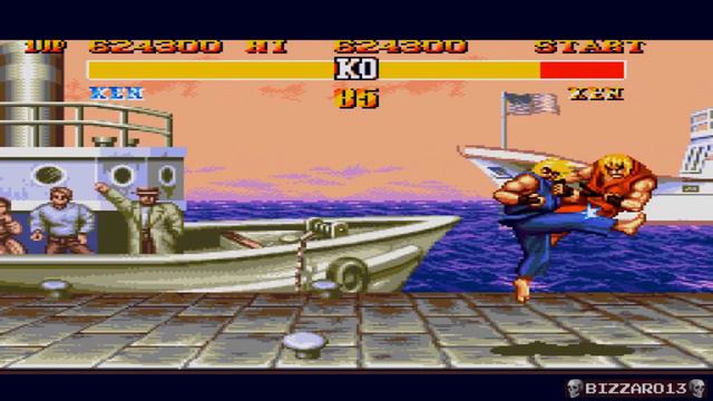 Street Fighter II - Special Champion Edition - Ken (Genesis) смотреть онлайн