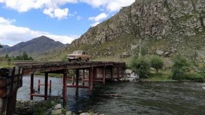 Путешествие по Алтаю на Москвиче-2140SL / Горно-Алтайск - Кызыл-Таш / Ночуем на Марсе / День первый.