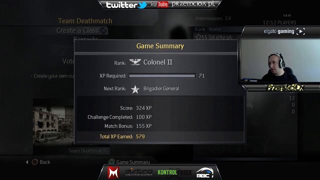 Call of duty 4 MW / PS3 PL HD PrzeMci0x Live смотреть онлайн