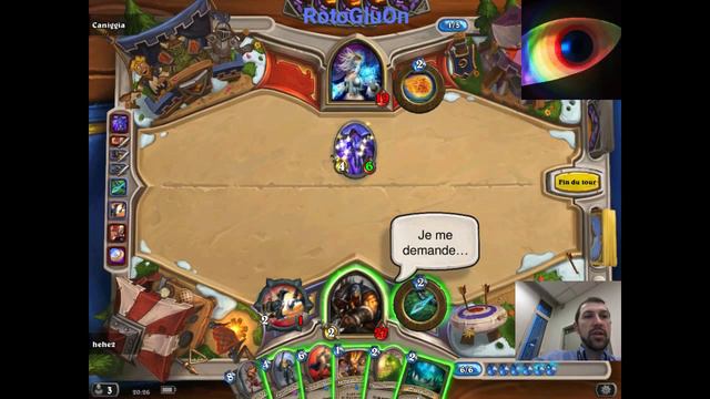 [ REPLAY ] Découverte de HearthStone - 18 - Arène avec un autre deck chasseur... смотреть онлайн