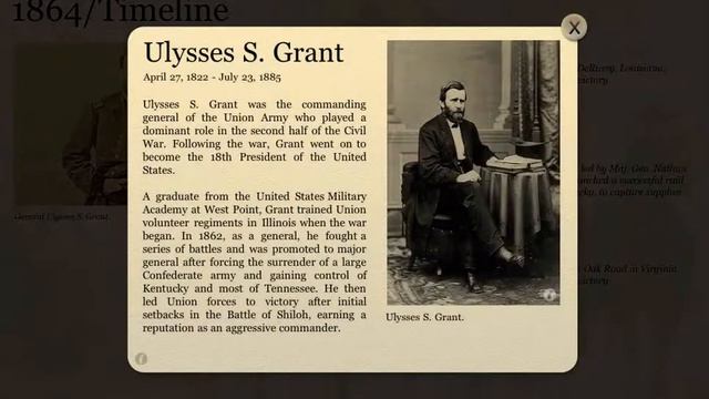 Civil war Interactive App for iPad смотреть онлайн