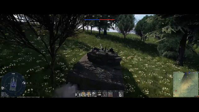 War Thunder - 2S25 "Sprut-SD" Gameplay смотреть онлайн