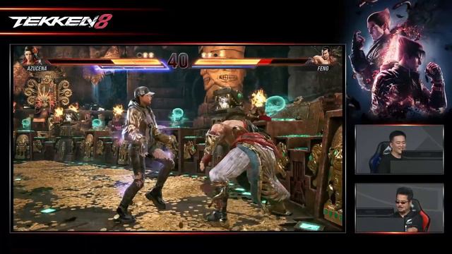 Harada San showing all key moves of Feng in Tekken 8 смотреть онлайн